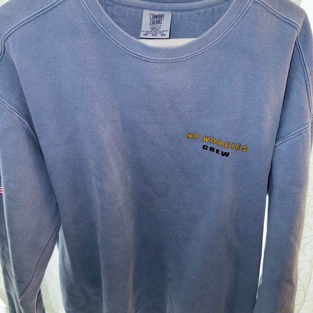 No Worries Crew Crewneck Sweatshirt Unisex